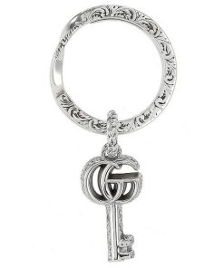 GUCCI グッチ キーリング メンズ レディース ブランド 627765-J8400 シルバー