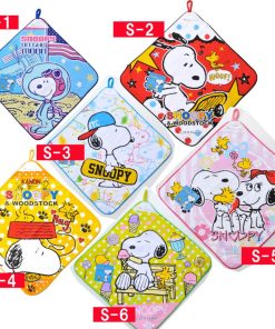 PEANUTS 名入れ ギフト 刺繍 入園 入学 幼稚園 保育園 小学生 ハンドタオル 名前 SNOOPY【スヌーピー 2020 ループ付タオル / 2枚セット】